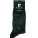 Chaussettes de costume en coton mercerisé pour homme - chaussettes de cheville en coton - 41-45 - gris anthracite - Pierre Cardin