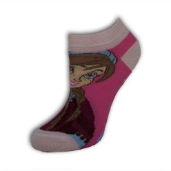   Chaussettes en coton pour enfants - La Reine des Neiges - 23-26 - rose