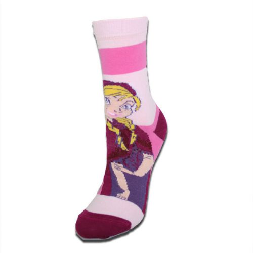 Chaussettes en coton pour enfants - La Reine des Neiges - 31-34 - rose