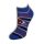 Chaussettes en coton pour enfants - Spiderman - 23-26 - rayé bleu